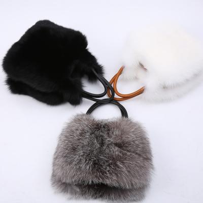 China Fashion Fashion Fur Bag FOX FUR HANDBAGS Mink Fur Handbag for sale