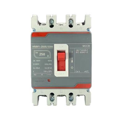 China Thermomagetic Adjustable HNM1-63S/3300 10A Molded Case Circuit Breaker Parts 35/25KA for sale