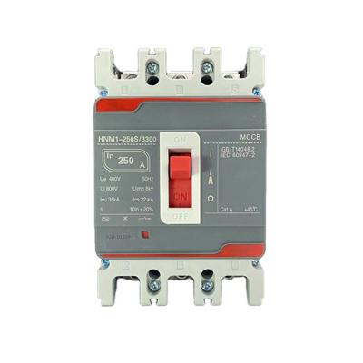 China High Quality HNM1-800S/3300 630A Dc Mccb Molded Case Circuit Breaker 35/25KA for sale