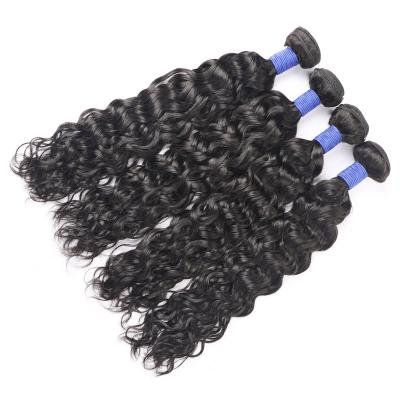 China Remy Water Wave Tape In Virgin Hair Extensions 9A Water Wave Tape Hair Extension for sale