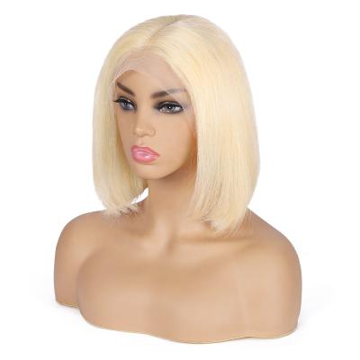 China 100% Silky Straight Lace Front Wig Remy Virgin Full Lace Wig 613 Straight Lace Front Wig Hair for sale