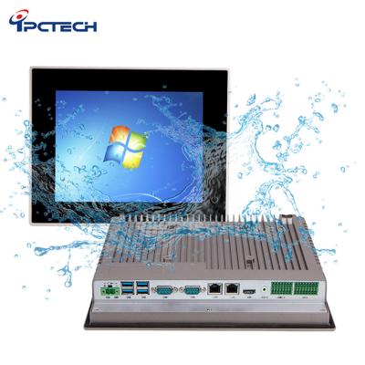 China Ipctech Aluminum Alloy 10.4 Inch Mini Aluminum Fin Source PC Heat Dissipation Board Active And Efficient Industrial Manufacturers for sale