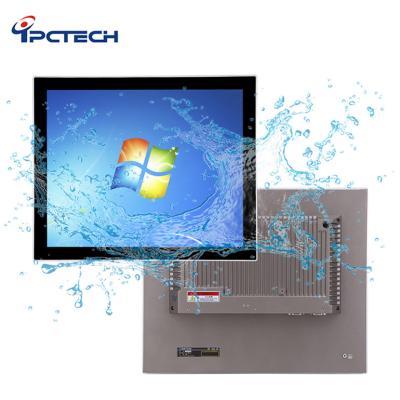 China Aluminum alloy ipctech 19 inch advantech computer accessories ip65 touch screen pc industrial waterproof industri for sale