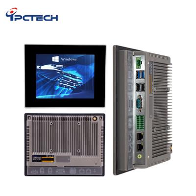 China 8 inch touch panel industry ipctech QY-P080-H aluminum alloy PC ip65 aluminum alloy panel HD touch screen for sale