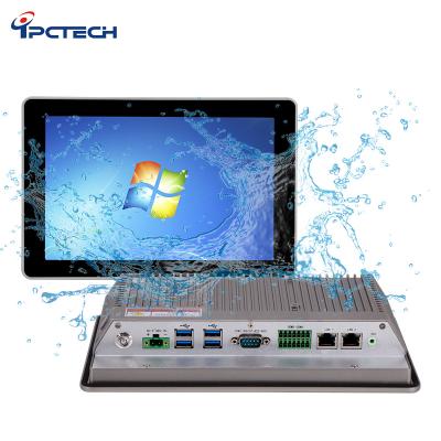 China aluminum alloy ipctech industri panel pc ip67 manufacturing windows10 battery operated mini pc for sale