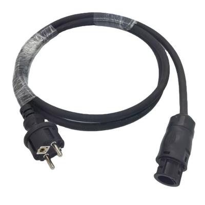 China BC01 Customized Solar AC Cable for Power Station Micro Inverter AC Connection for sale