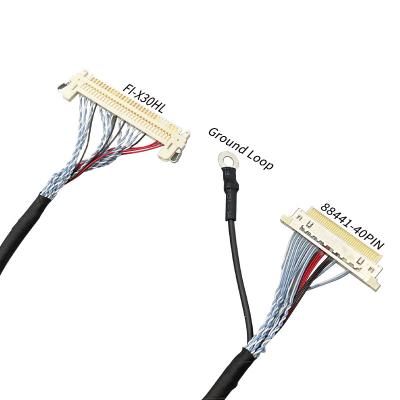 China Underground EDPDisplay Screen Wiring Harness LVDS  Panel Display Cable for sale