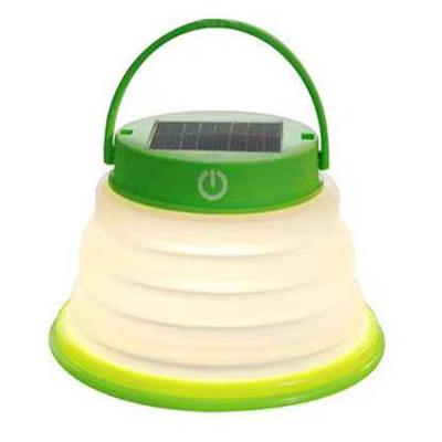 China Solar Work Light LED Mini Solar Work Light Outdoor Camping USB Foldable Waterproof Portable Hanging Light Charging for sale