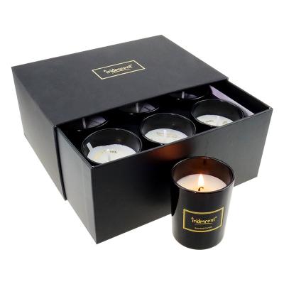 China Eco - Friendly Wholesale Smokeless Aromatherapy Candles Business Gifts Set Home Scented Candles Long Lasting Fragrance for sale