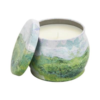 China Art Candle Wholesale Craft Soy Scented Loose Wax Scented Candles With Hand Romantic Gift Aromatherapy Candles for sale