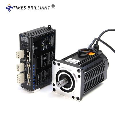 China China supplier 3 phase 20Nm nema43 closed loop stepper motor with encoder and driver kit for cnc machine 110ECP220ALCS-TK0 for sale