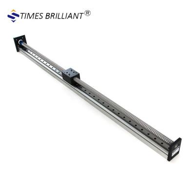 China Low Cost 700mm Fast Ball Screw Stroke CNC Machinery Repair Shops Factory Sale Delivery Compact Linear Motion Aluminum Guide Rail For Engraving Machine for sale