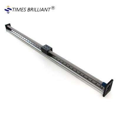 China Machinery Repair Shops Low Cost Shipping 800mm Stroke Customized Ball Screw Motorized Linear Guide Rail For Horizontal Or Vertical CNC Machine Use for sale