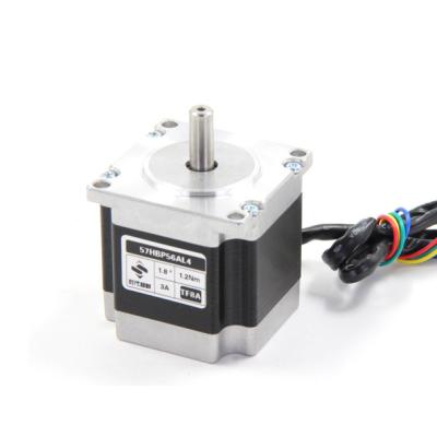 China Two Phase Hybrid Stepper Motor NEMA 23 CNC Motor Kit For Machine Current torque1.2Nm and 3A 57HBP56AL4 for sale