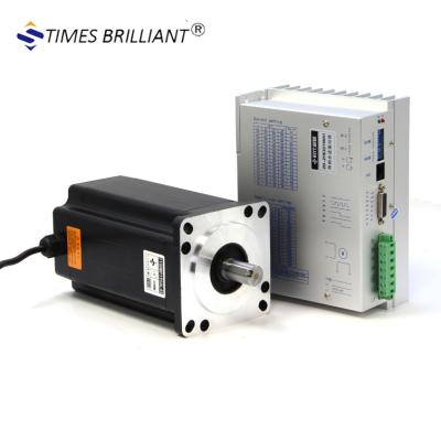 China 110mm Wide China Factory 2 Phase Hybrid 20N.m High Torque NEMA 43 Stepper Motor With Driver Kit forCNC Machine 110HBP195AL4S-TK0 for sale