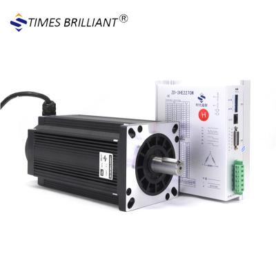 China China Supply 130mm Flange 50Nm High Torque Nema51 3phase Stepper Motor With Digital Driver For CNC Machine 130HCY285AL3S-TK0 for sale