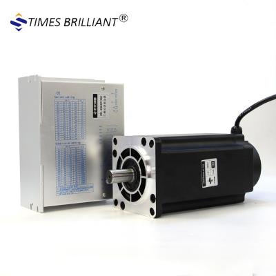 China China 24N.m high torque 220v 110mm stepping mtor 1.2 degree 3phase NEMA 43 stepper motor with driver kit for cnc machine 110HCY230AL3S-TK0 computer for sale