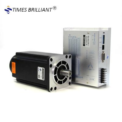 China China High Torque 20N.m 1.2 Degree Large 110mm Stepper Motor 220v 3 Phase Nema 43 Stepping Motor And Driver Kit 110HCY220AL3S-TK0 for sale