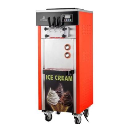 China Commercial Snacks Factory 25L/H Capacity Multi-flavor Soft Ice Cream Machine Dessert Shop Ice Cream Equipment for sale