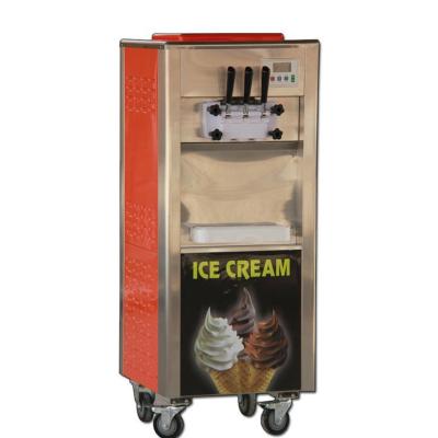 China New design factory snack commercial ice cream machine intelligent automatic summer soft ice cream clean making machine for sale