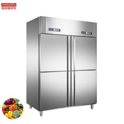 China Upright Vertical Double-Temperature Freezer Refrigerador Refrigerator Refrigeration Equipment Commercial Refrigerators for sale