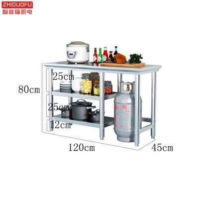 China Commercial Kitchen Work Table Restaurant Stainless Steel Office Kitchen Equipment Kitchen Work Table for sale