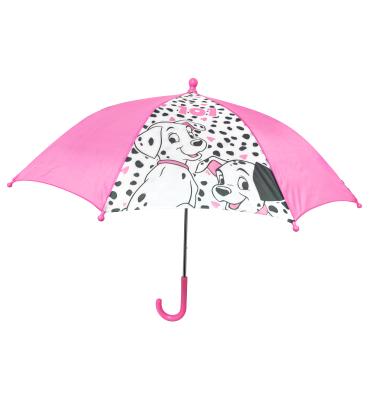 China Custom Brand Kids Umbrella Cartoon Animals Character Pattern Minimalist Cute Hook Handle Umbrella For Children 309294 for sale