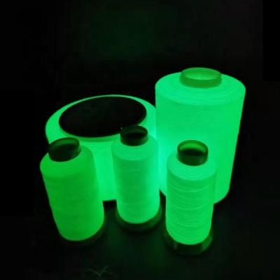 China Low Shrinkage 108D/2 Mixed Color Bright Sewing Thread For Glow In The Dark Embroidery Logo for sale