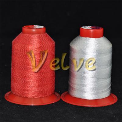 China Conductive Carbon Fiber Antistatic Polyester Sewing Thread for sale