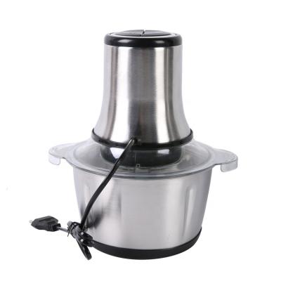 China 304 Stainless Steel Electric Cleaver 304 Stainless Steel Household Food 2L Motor Pure Copper Chopper for sale