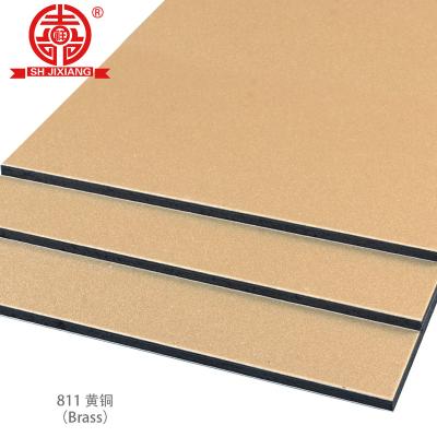 China Building Material Porcelain Aluminum Composite Panel Wall Cladding Alternative Materials ACP Sheet for sale