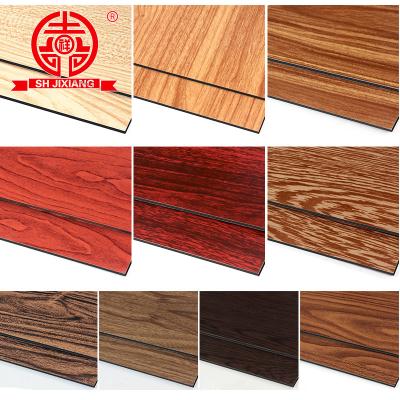 China Traditional Wood Cladding ACP Pattern Aluminum Composite Wall Panel for sale