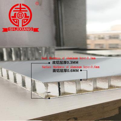 China Office Building High Standred Aluminum Sandwich PP Honeycomb Panels for sale