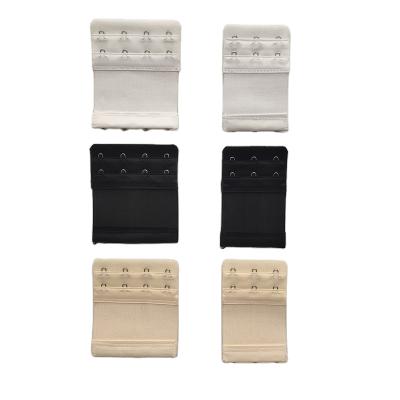 China Polyester 100% 6 Piece / 3 Hook Hooks / 4 Elastic Bra Extender Strap Women's Extender Supplements for sale