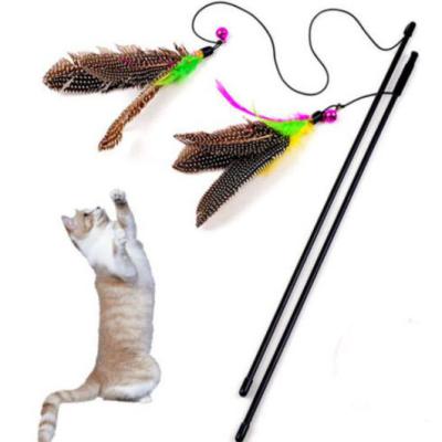 China Sustainable Favorite Motorized Magic Wand Feather Cat Mechanical Climbing Toys for sale