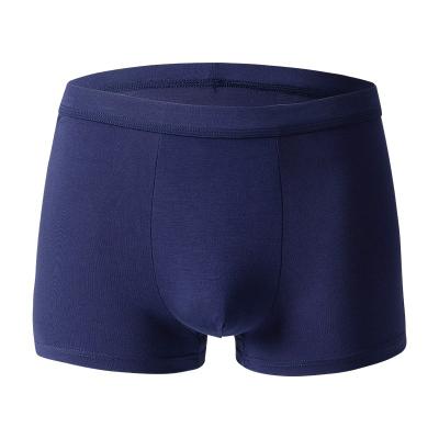 China Solid Color Comfortable Breathable Breathable Men Plus Size Boxer Modal Seamless Men's Breathable Underwear for sale