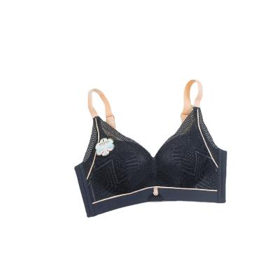 China Wholesale new style breathable push up bra with contrast color design and comfortable material for women for sale