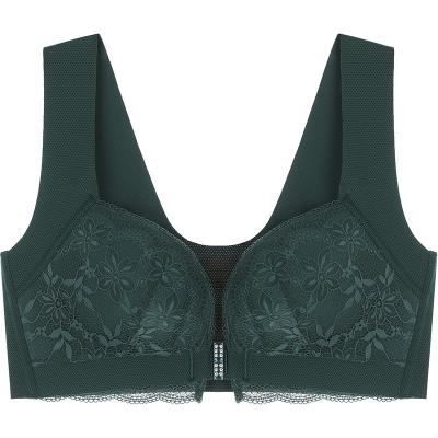 China New Style Breathable Vest Plus Size Bra Front Closure Thin Cup Comfortable Bra for sale