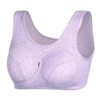 China Factory Wholesale Women Nursing Bra Maternity Seamless Cotton Breathable Nursing Bra Ladies Lift Up Nursing Bra for sale