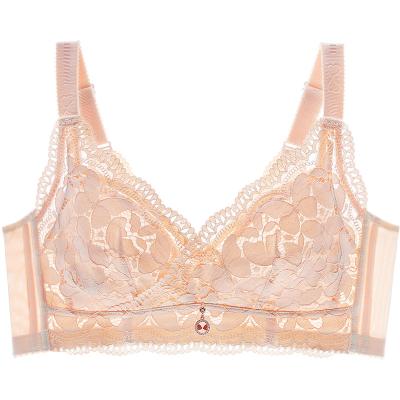 China Factory Wholesale Viable New Full Cup Style Ultrathin Lace Plus Size Bra for sale