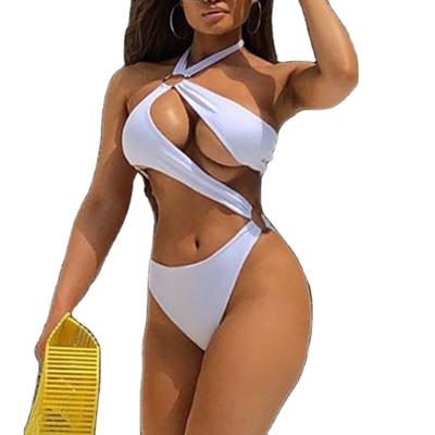 China New QUICK DRY Cheap One Piece Crochet Swimwear Micro Bikini Beach Wear Swimwear For Women for sale