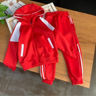 China 2021 School Girl Kids Student Uniform Designs Windbreaker Hoodie Jacket Breathable Coat Winter Zipper Jackets With Zipper for sale