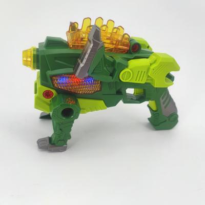 China intellectual development educational toys disassemble assembly children the dinosaur gun toys set 43.5*10.5*25cm for sale