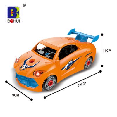 China Top Fashion Plastic RC Hobby Kitchen Set Children's Toy Diy Educational Assemble Car For Kids for sale