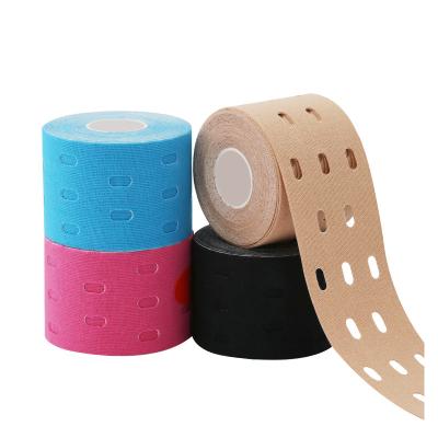 China Animals Punched Dynamic Kinesiology Tape Box Sports Breathable Athletic Tape for sale