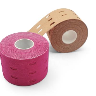 China Animals Punch Breathable Sports Colored Kinesiology Tape With Hole for sale