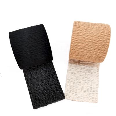 China 97%cotton+3%spandex Material Weightlifting Finger Tape Lightweight Elastic Adhesive Bandage for sale