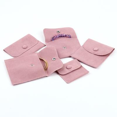 China Running Soft Custom Instant Custom Packing Envelope Micro Fiber Jewelry Pouch Jewelery Pouch Earring Bag Jewelry Pouch for sale