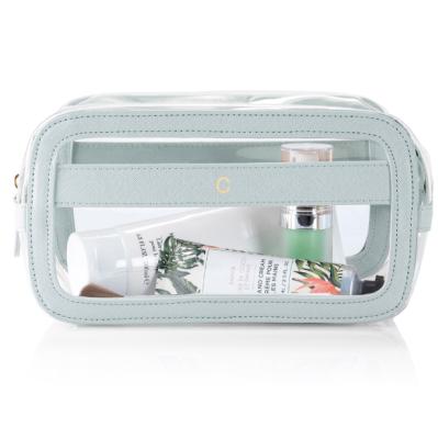 China Large PVC Fashion Clear Bag Wash Leather Cosmetic Pouch Travel Pouch Organizer for sale