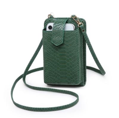 China New Design Shockproof Cell Phone Wallet Case Leather Cross - Body Phone Holder Magnetic Cell Phone Bags for sale